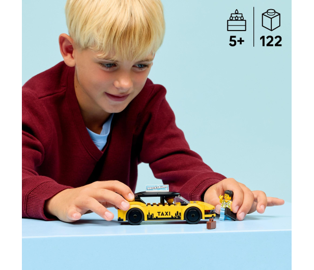 LEGO CITY 60487 Żółta taksówka - 1473502 - zdjęcie 8